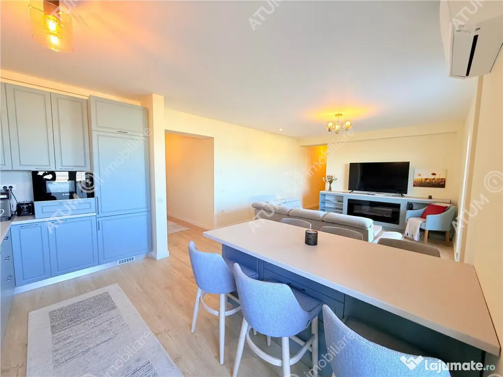 Penthouse 3 camere 85 mp utili parcare subterana boxa 110 mp 