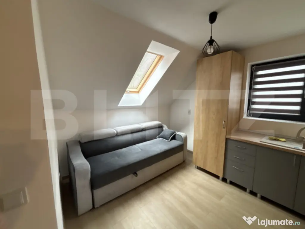 Apartament cu o camera de inchiriat.