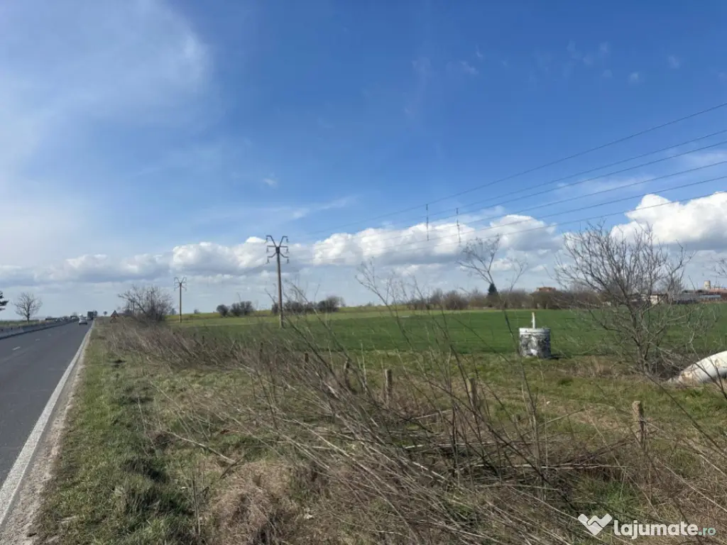 Teren, 18.000 mp, DN -Stația Meteo spre Valu lu Traian 