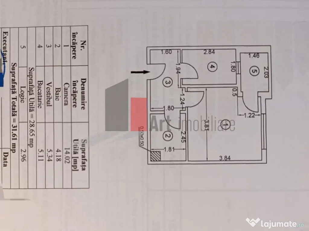 Vânzare garsonieră Bd. Metalurgiei - Pasajul Europa Unită
