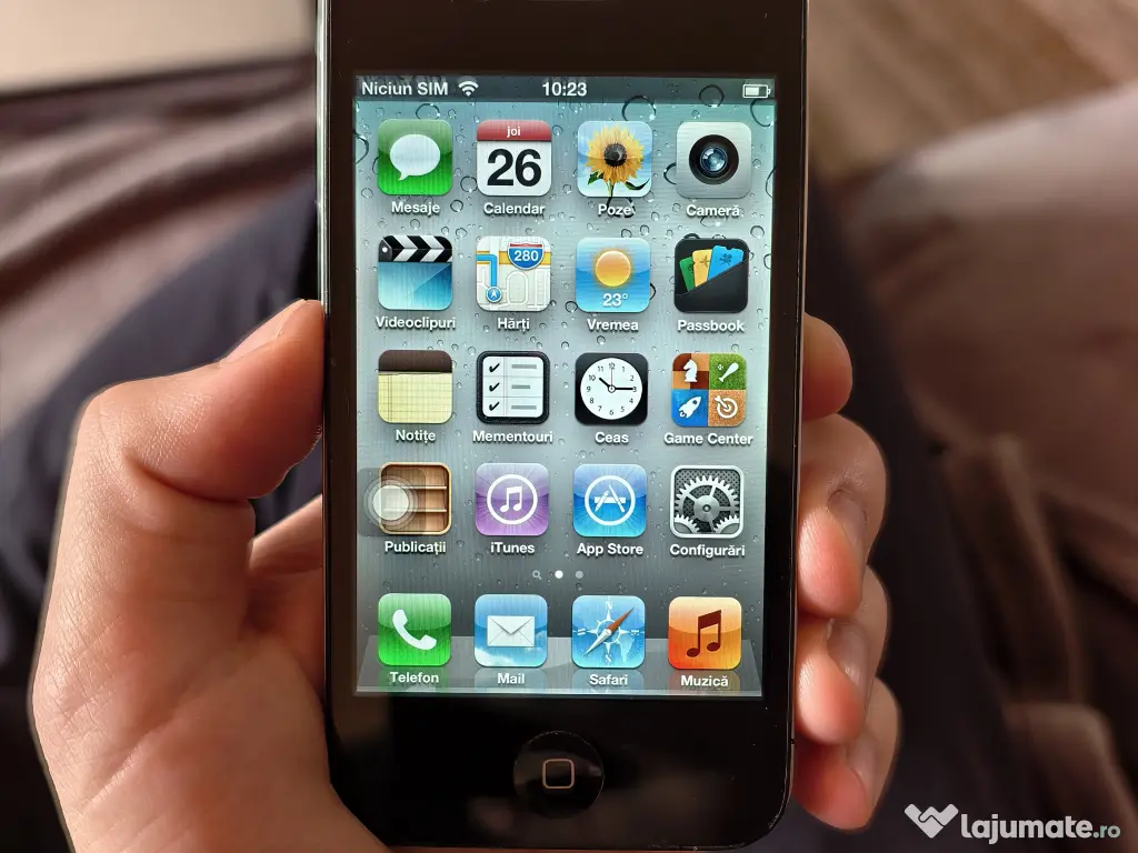 IPhone 4s negru 8GB IOS 6.1.3 