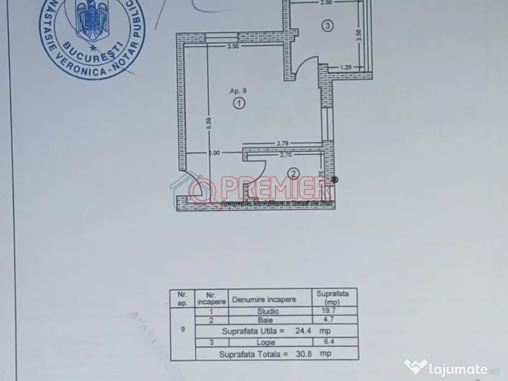 Metrou Dimitrie Leonida – Garsonieră cu parcare 