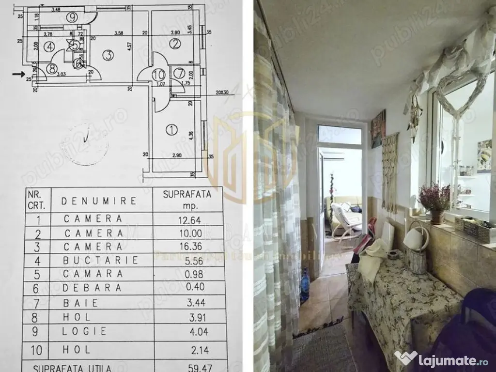 Modern & Gata de Mutat: 3 Camere cu Balcon | Berceni - Se...