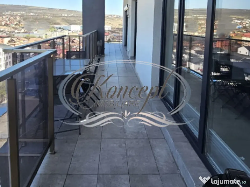 Apartament modern cu terasa si 2 parcari in Iris 