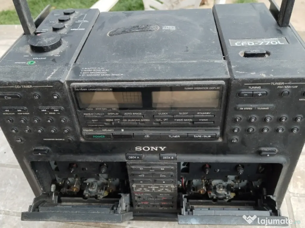 combina audio Sony cfd-770L defecta 