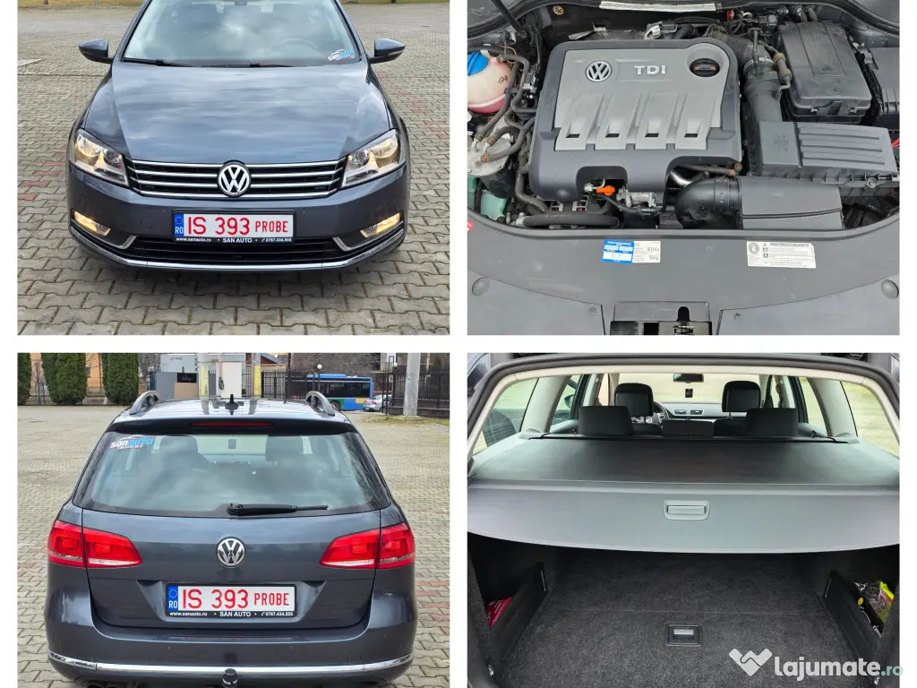 VW Passat B7 2012 2.0 TDI 140 CP euro 5 automata / RATE / LIVRARE 