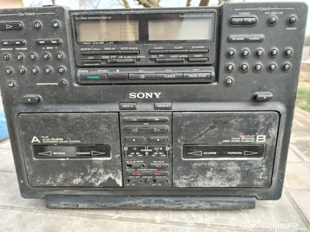 Boombox Sony cfd-770L reparații 