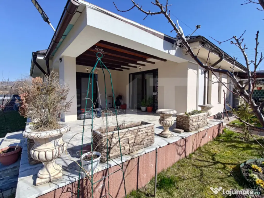 Oportunitate ! Casă pe un singur nivel, finisata 148 mp, te 