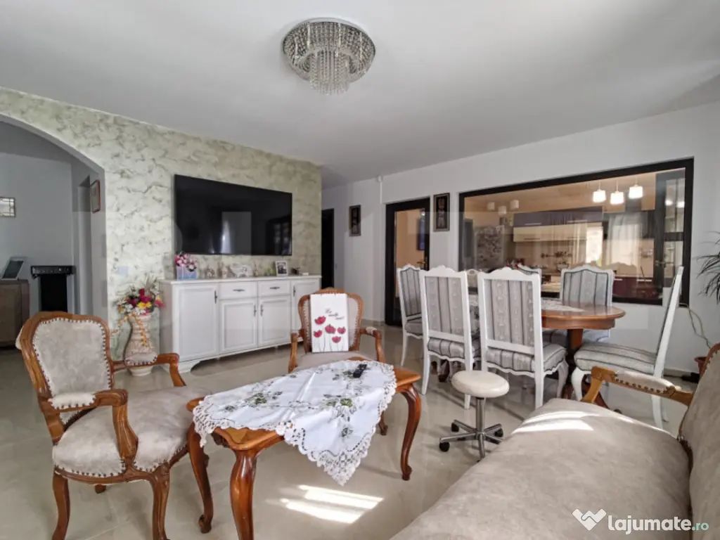 Oportunitate ! Casă pe un singur nivel, finisata 148 mp, te 