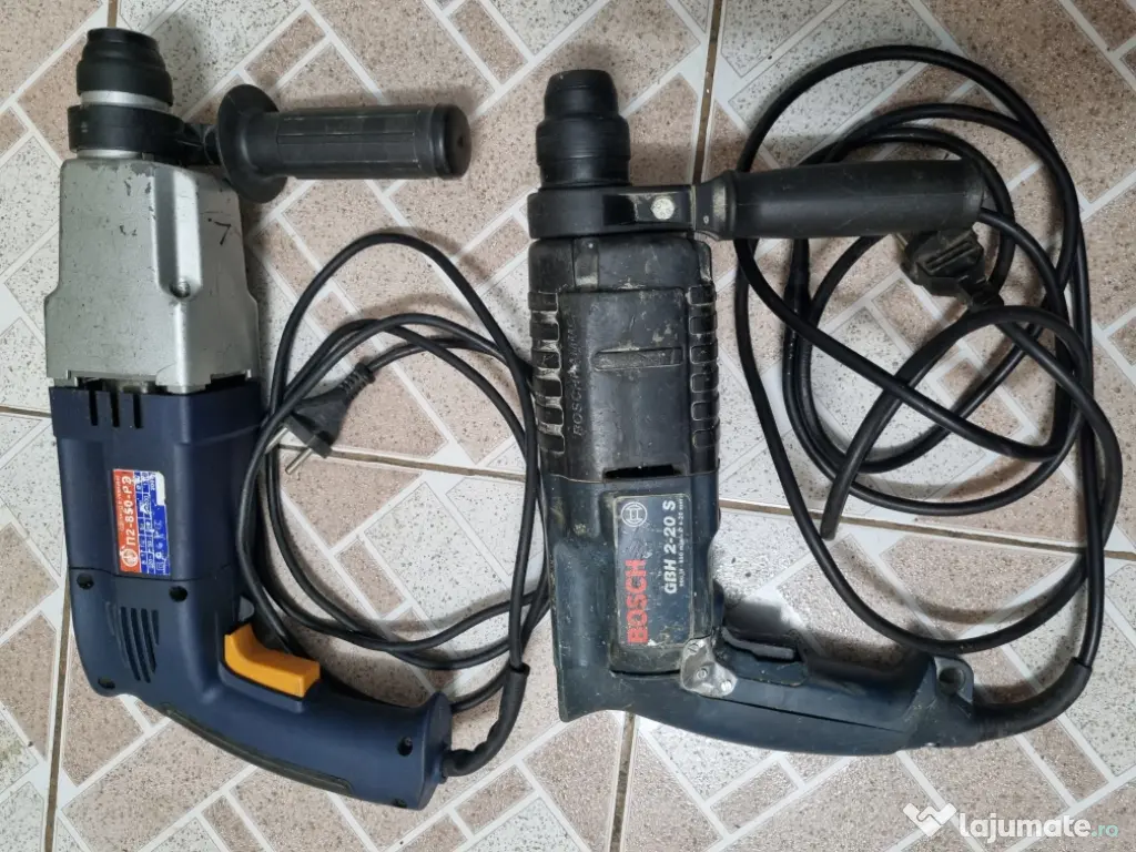 Rotopercutor bosch și fiolent 