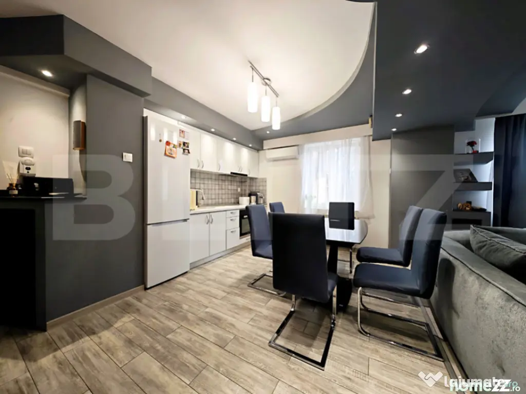 4 camere decomandat, 2 băi, etaj 1 - Nufărul, 92m² 