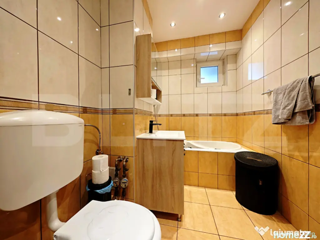 4 camere decomandat, 2 băi, etaj 1 - Nufărul, 92m² 