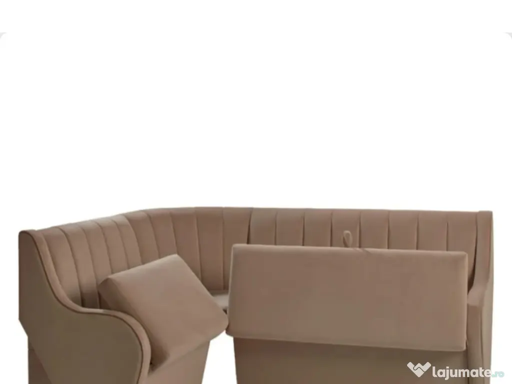 Colțar bucătărie.NOU.Bej, montaj stanga/drapta 