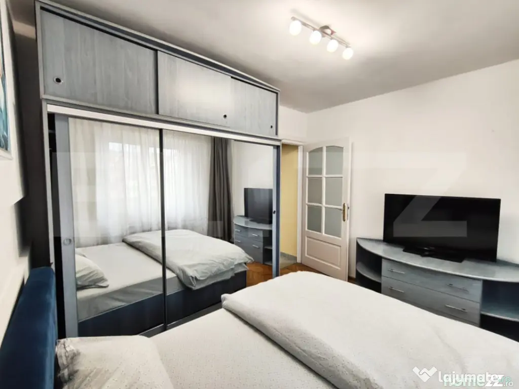 Apartament 3 camere, 2 bai, Bd. Stefan cel Mare, parcare, et 