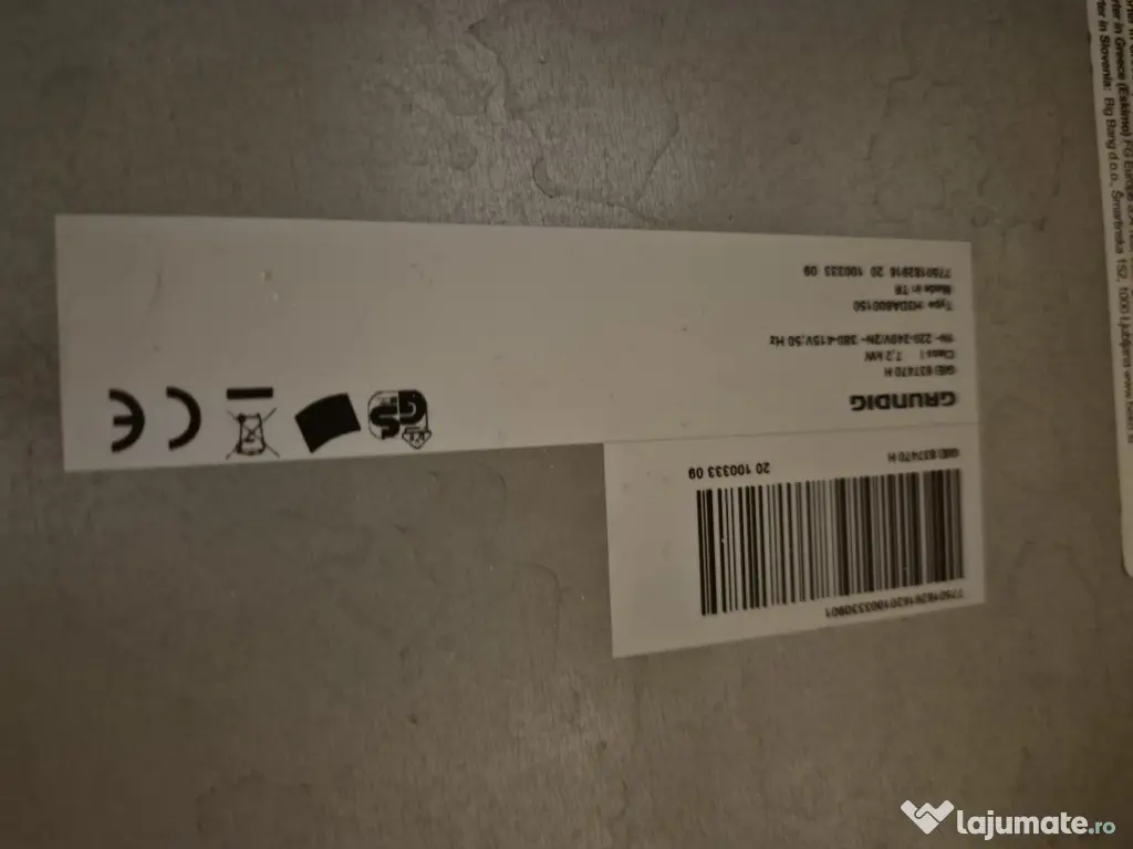 Plita Grunding inductie 