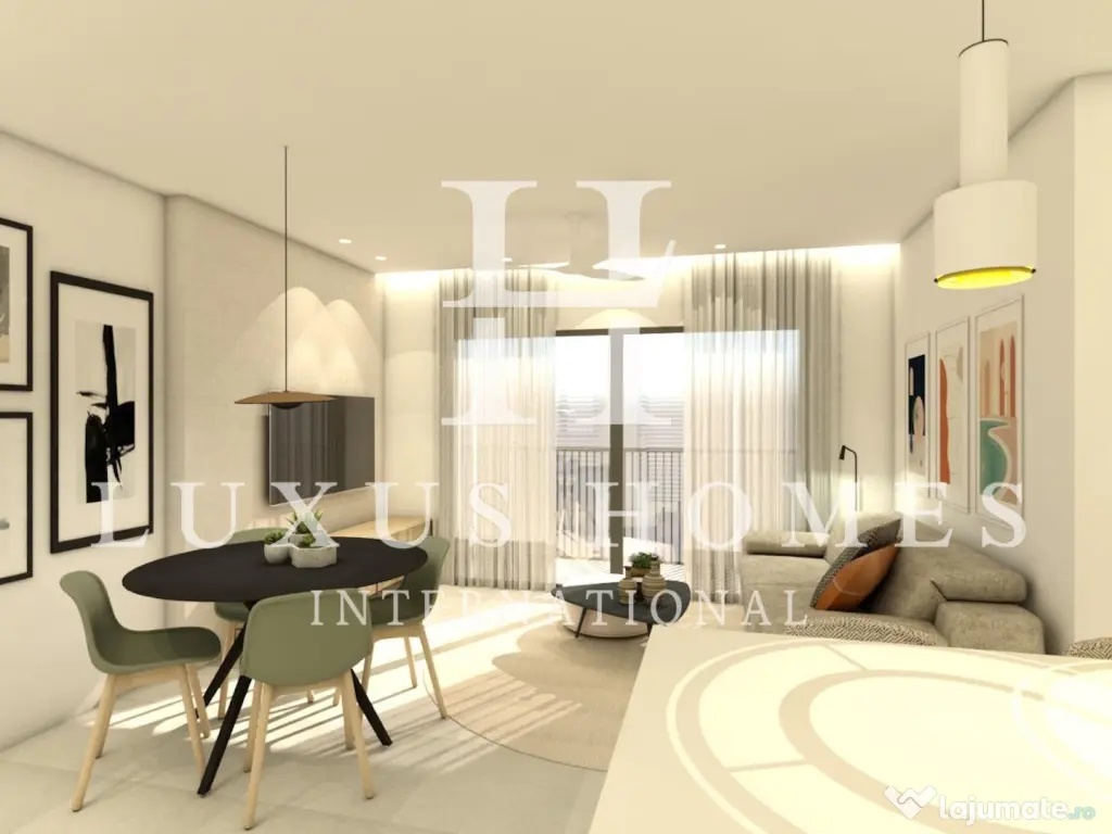 Apartament 3 cam pe malul mării amplasat de-a lungul coastei din Santiago de la Ribera 