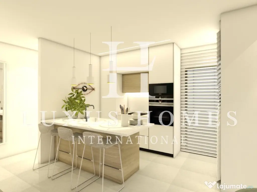 Apartament 3 cam pe malul mării amplasat de-a lungul coastei din Santiago de la Ribera 