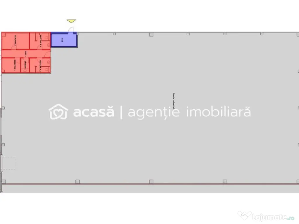 1202 mp - Hala industriala de inchiriat in Parc Industria... 