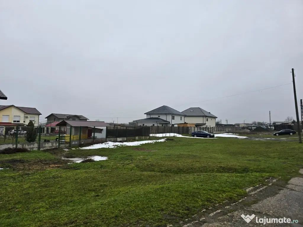 Vand teren in Techirghiol lot de casa