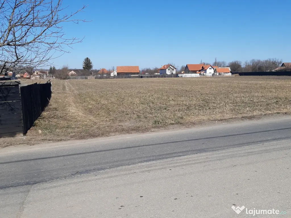 Teren intravilan construibil utilitati central  asfaltLunca Calnicului 