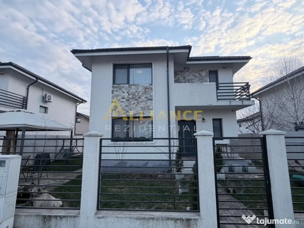 Casa Individuala Mobilata Complet - 4 camere - 2 bai - 258mp 