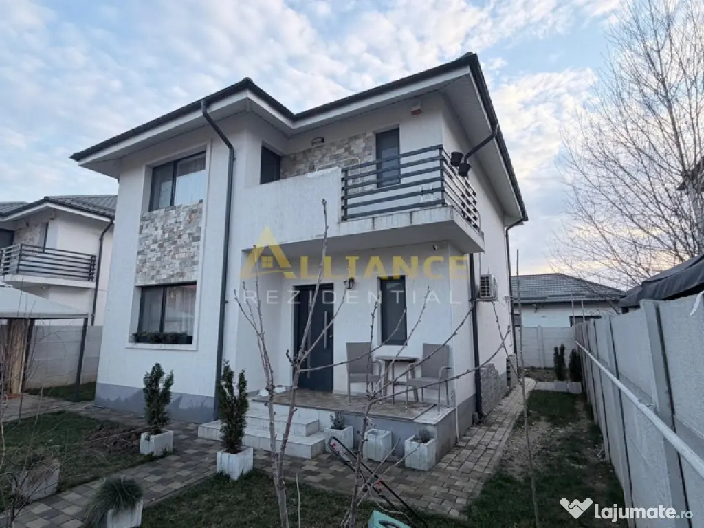 Casa Individuala Mobilata Complet - 4 camere - 2 bai - 258mp 