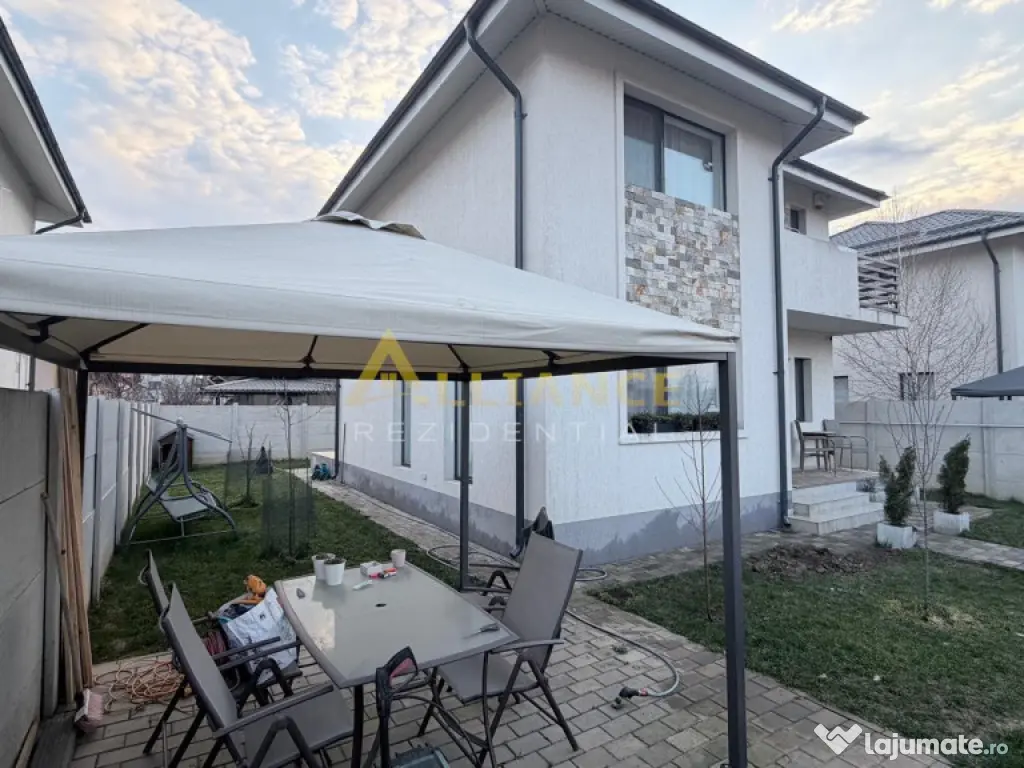 Casa Individuala Mobilata Complet - 4 camere - 2 bai - 258mp 