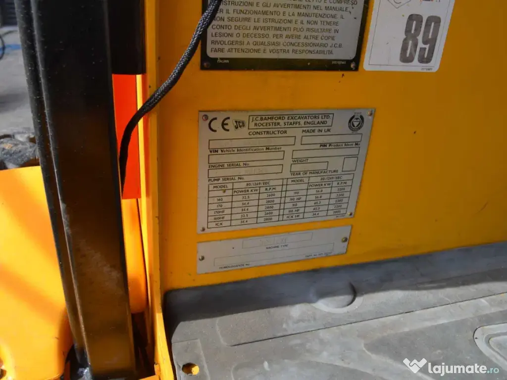 Buldoexcavator JCB 1CX 