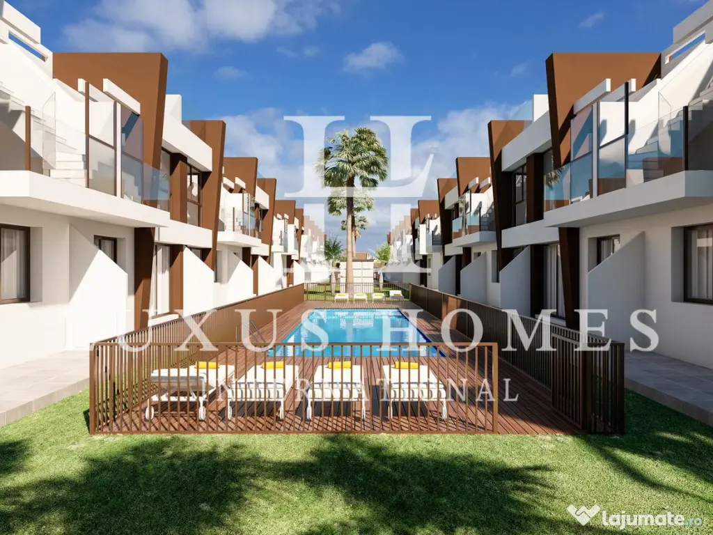 Apartament la parter cu terasă, acces la piscină situat într-un cartier liniștit 