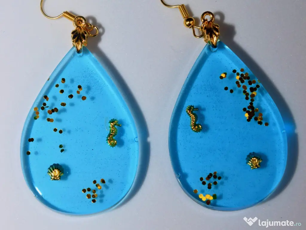 Cercei handmade unicat 