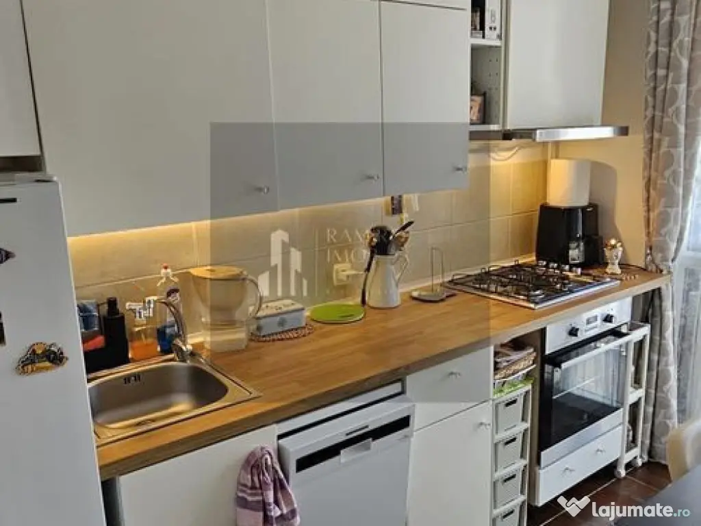 Apartament 2 camere la 4 minute metrou/ Mobilat si utilat 