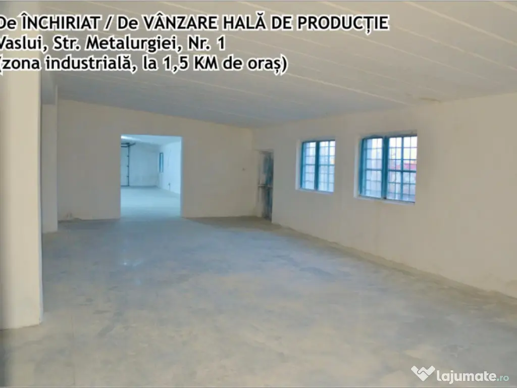 Hala de inchiriat 