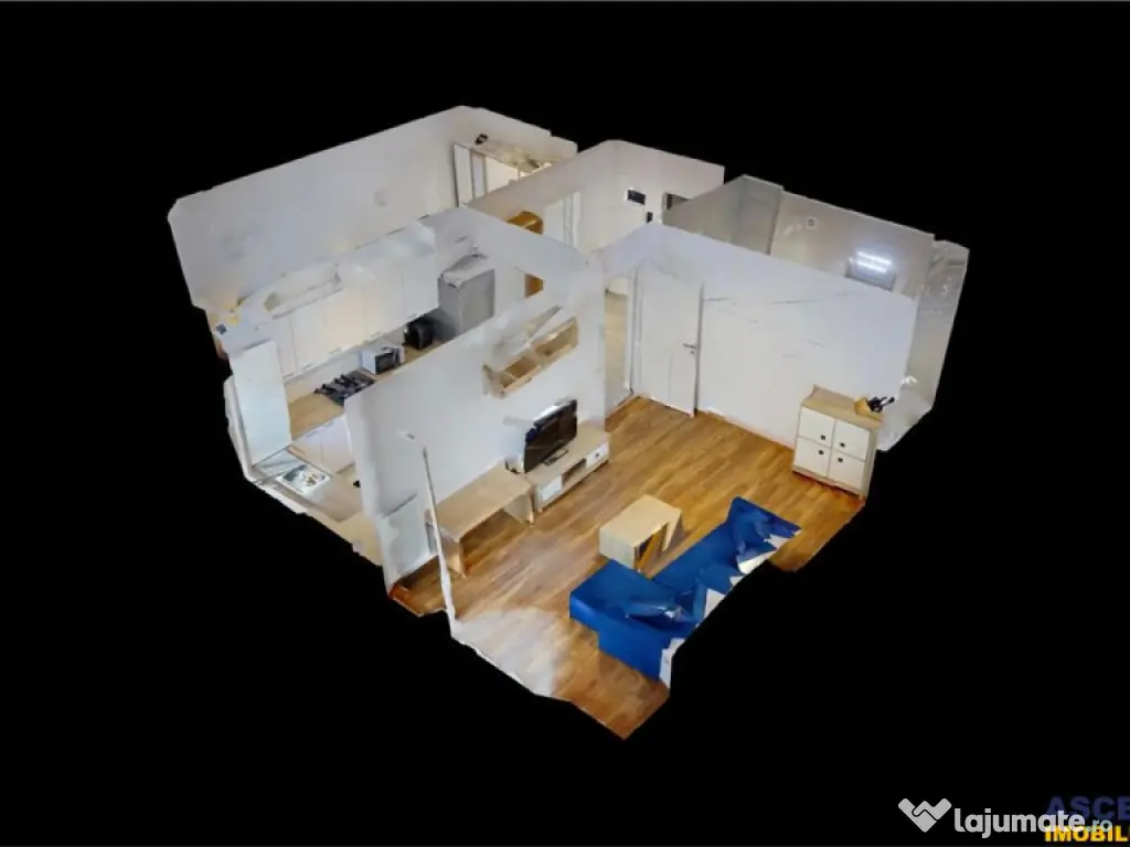 TUR 3D! Decomandat, elegant, 2 balcoane, Maurer Villas, Bras