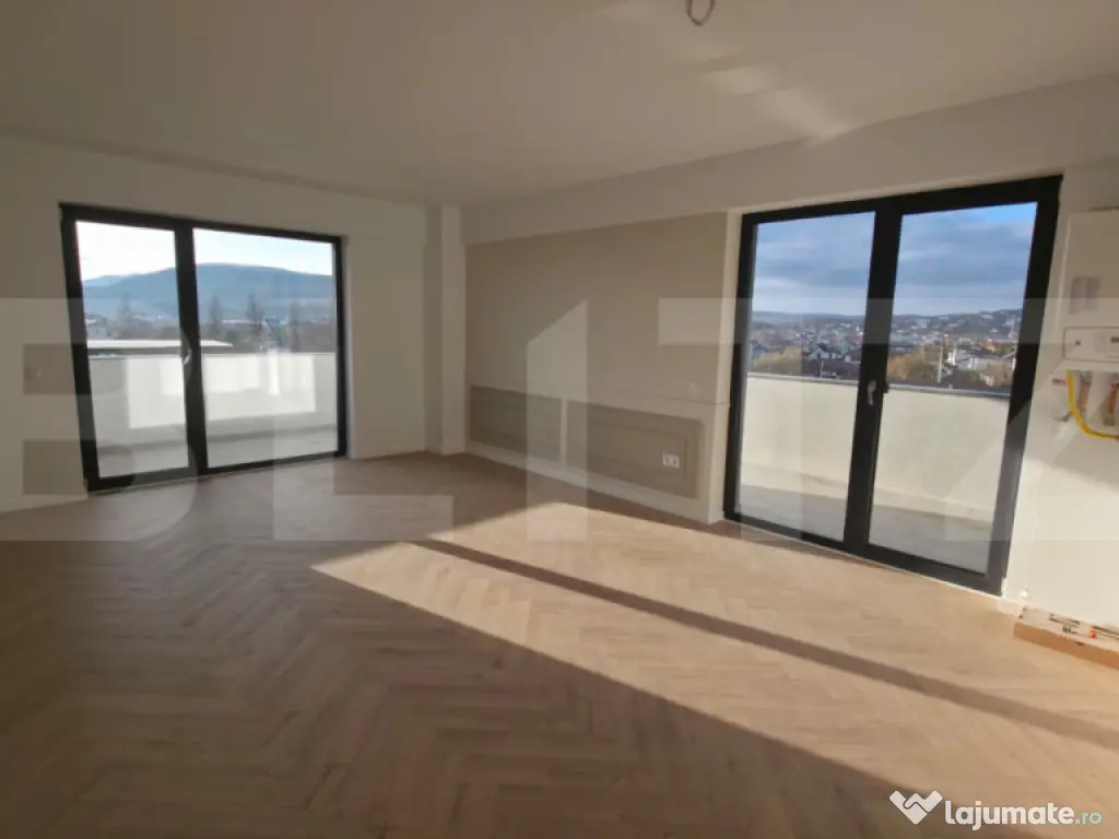 Apartament 2 camere, finisat lux, bloc nou, zona strada Libe 