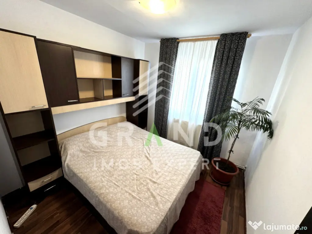 4 camere | Bloc izolat | Centrală proprie | Mănăștur – 