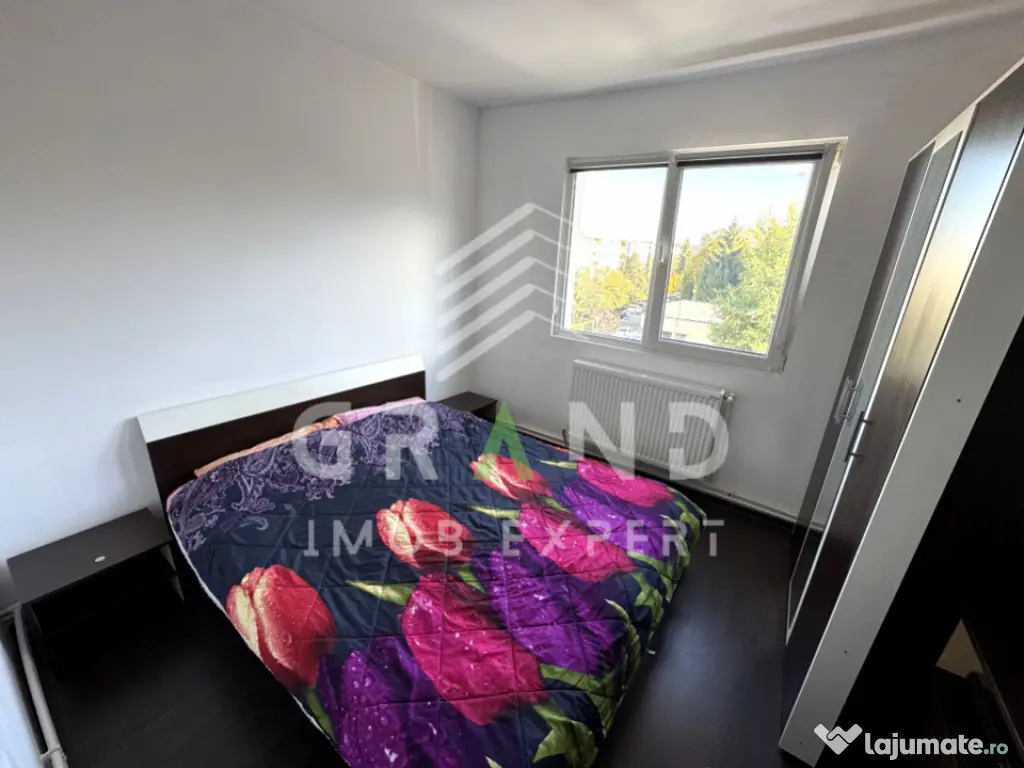 4 camere | Bloc izolat | Centrală proprie | Mănăștur – 