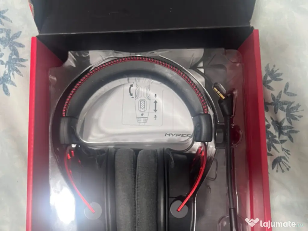 Casti gaming Hyperx Cloud Alpha wired kingston model 