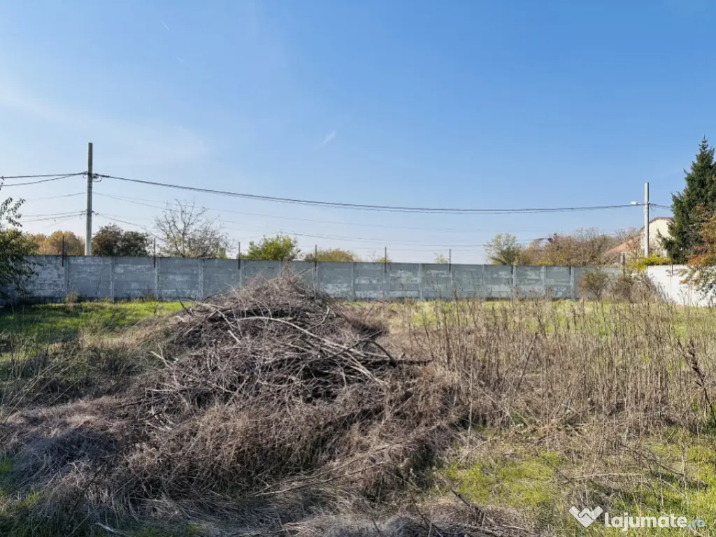 Super teren 1872 mp, deschidere 39 m, Giulesti Sarbi, ideal 