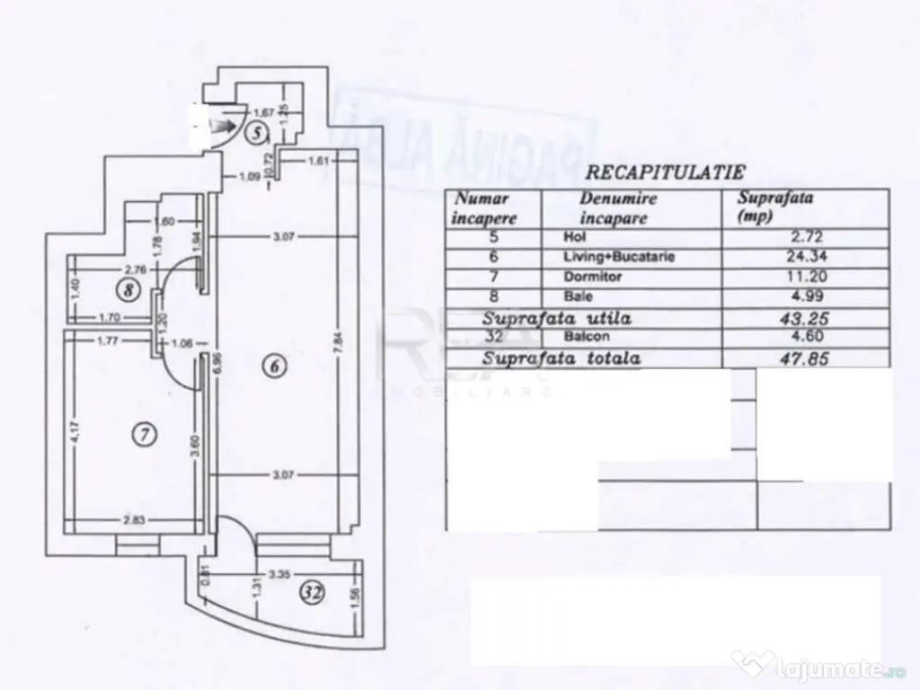 2 camere Mihai Bravu, parcare, et. 2, an 2018, metrou, 48 mp 