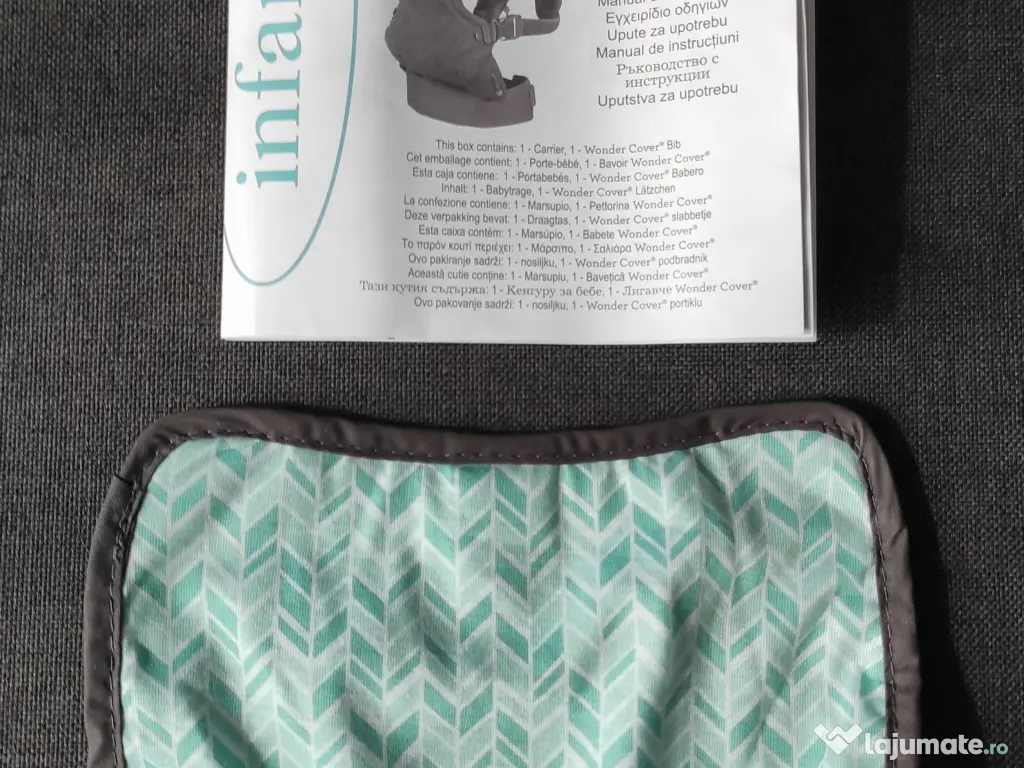 Marsupiu ergonomic bebe - 4 in 1 - 0m+ - 3.6Kg - 14.5kg 