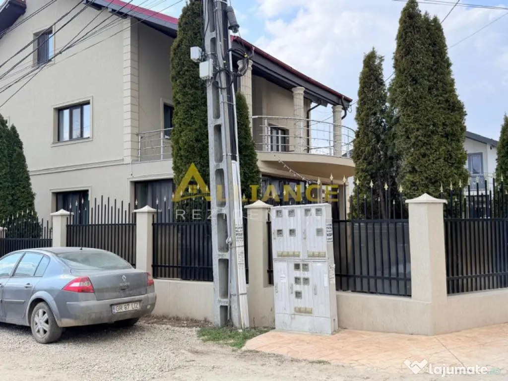 Vila spatioasa cu 9 camere, foisor, magazie, curte amenajata 