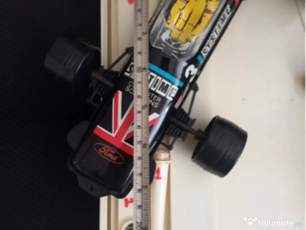 Vintage old toys Baby Piano & F1 Friction Car 