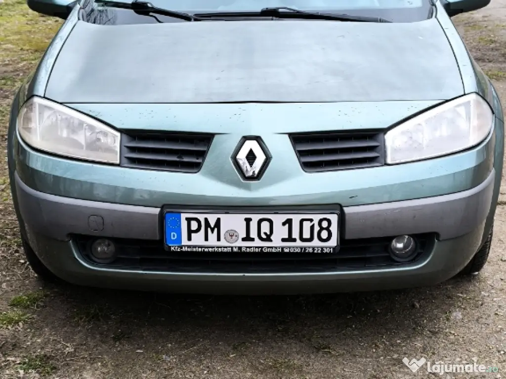 Renault Megane 2 /1.4 benzină+ remorca Stema 750 kg