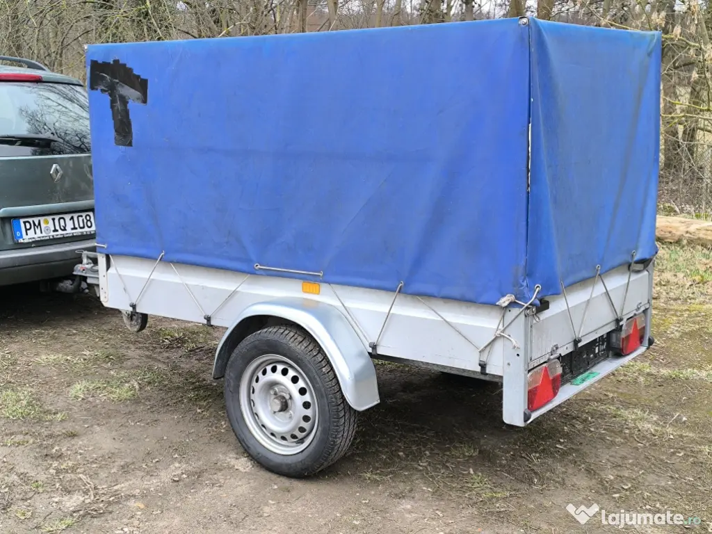 Renault Megane 2 /1.4 benzină+ remorca Stema 750 kg