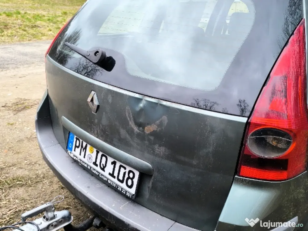 Renault Megane 2 /1.4 benzină+ remorca Stema 750 kg