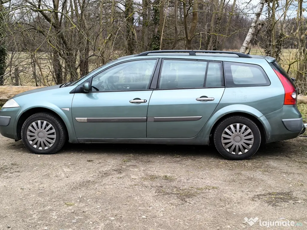 Renault Megane 2 /1.4 benzină+ remorca Stema 750 kg