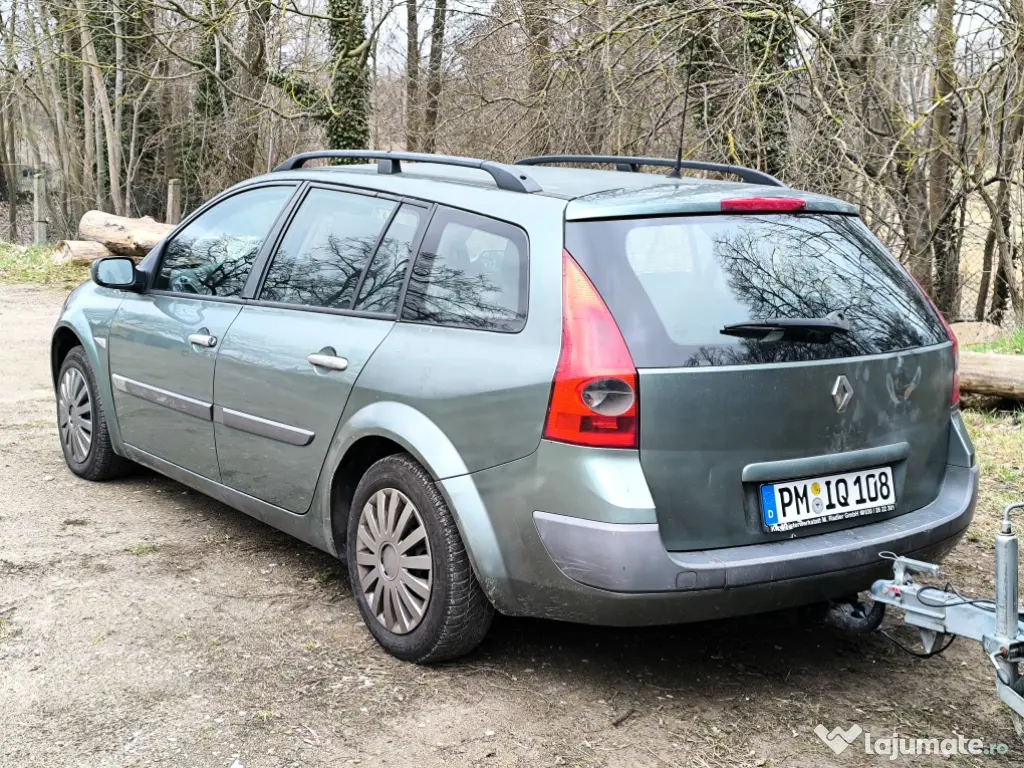 Renault Megane 2 /1.4 benzină+ remorca Stema 750 kg