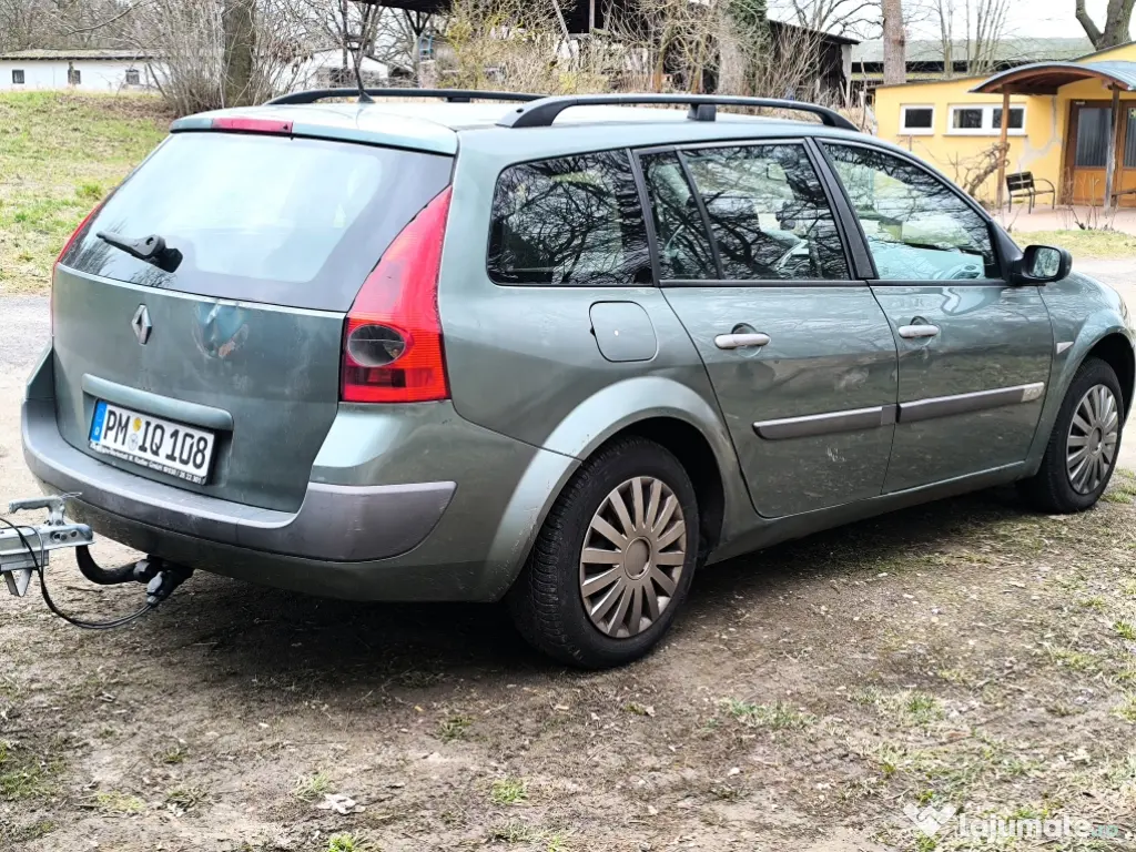 Renault Megane 2 /1.4 benzină+ remorca Stema 750 kg