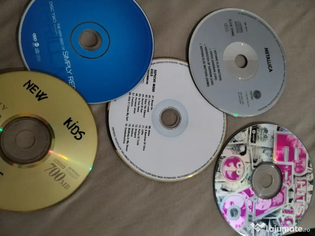 CD audio originale 5 buc.