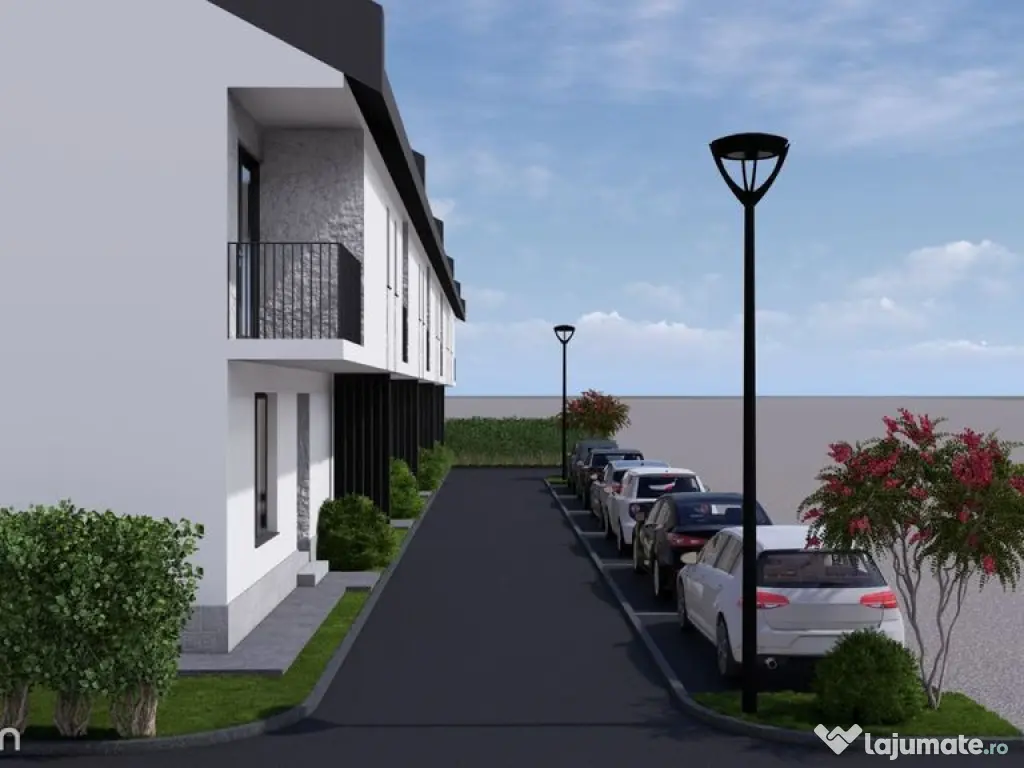 Vila insir. 4cam,3bai + 1-2-3 parcari/centru Popesti Leor... 